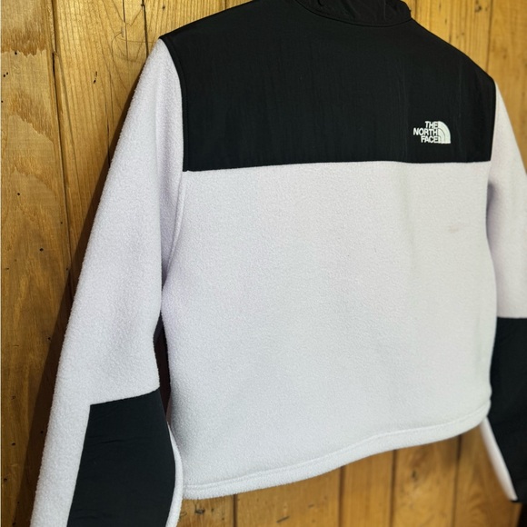 The North Face fleece Denali crop Polartec pull over half zip women’s L - Picture 5 of 12